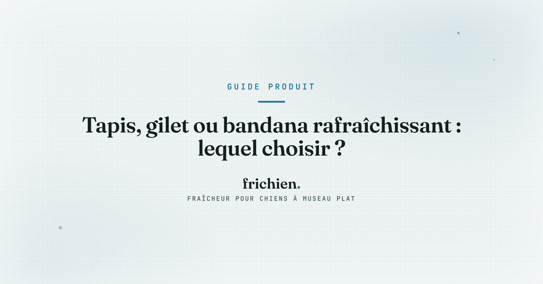 Tapis, gilet ou bandana rafraîchissant : lequel choisir ?