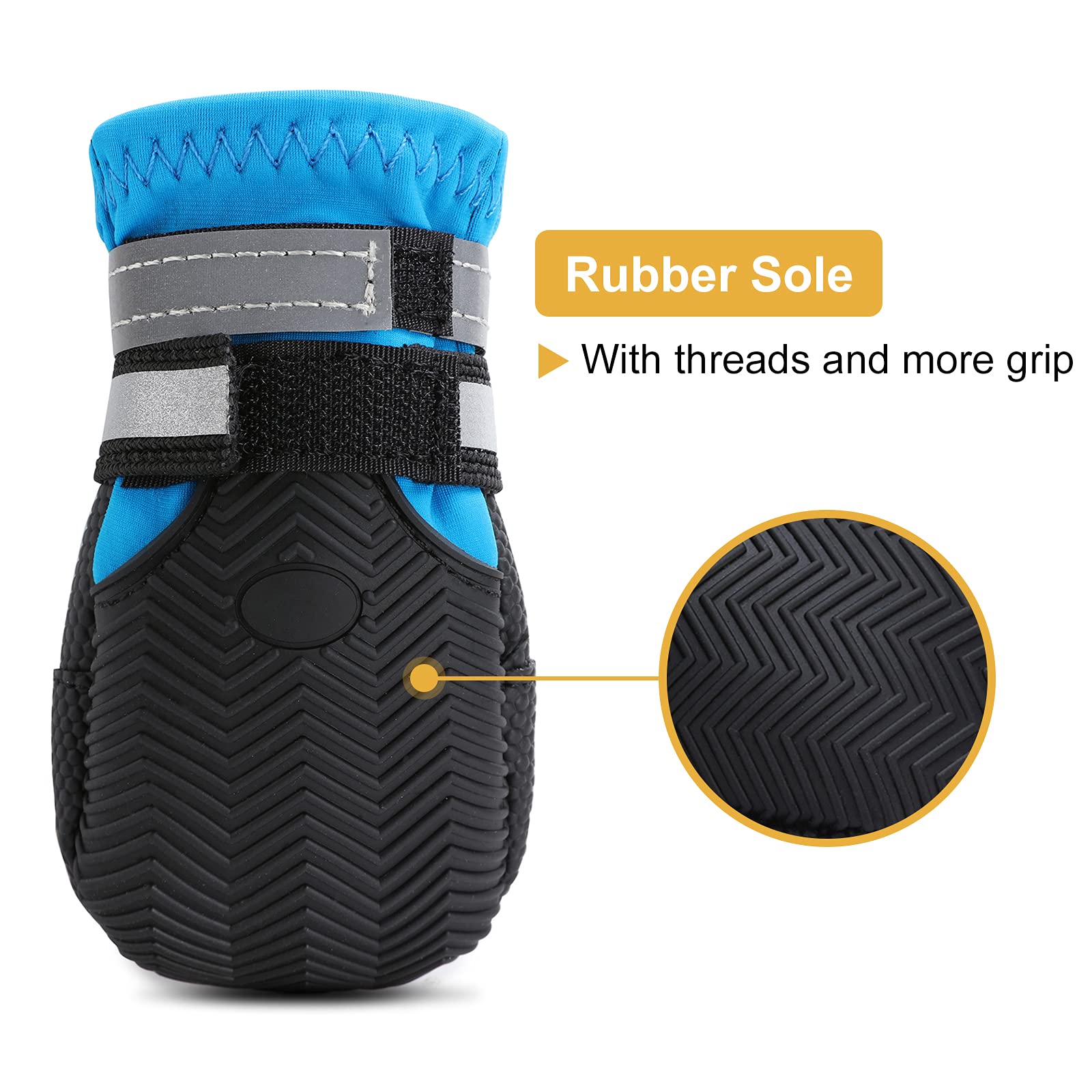 Protections pattes pour chien — démonstration usage