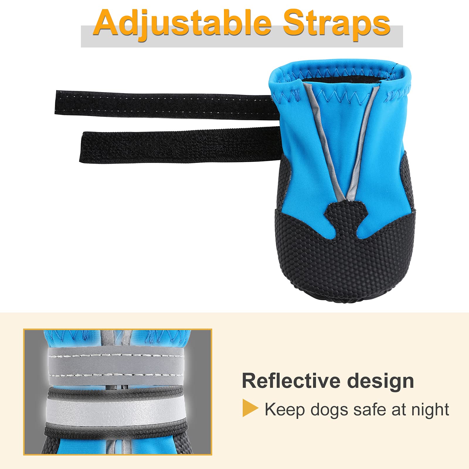 Protections pattes pour chien — semelle antidérapante