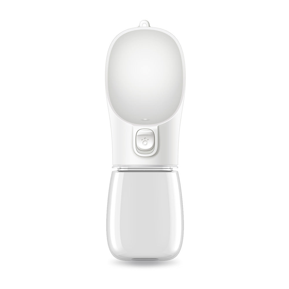 Gourde portable chien 800ml — rose, design compact